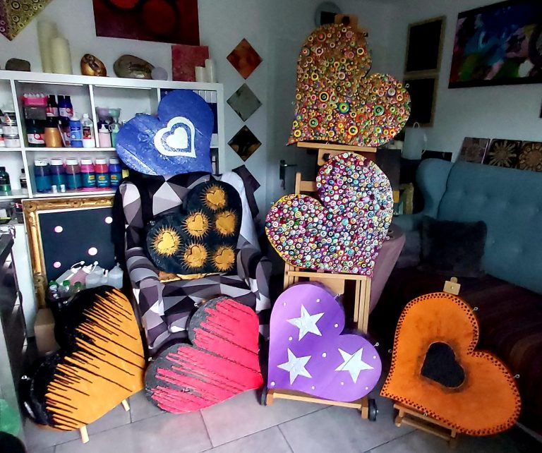 Atelier Rodriguez Blick in das Atelier der Alexandra Rodriguez